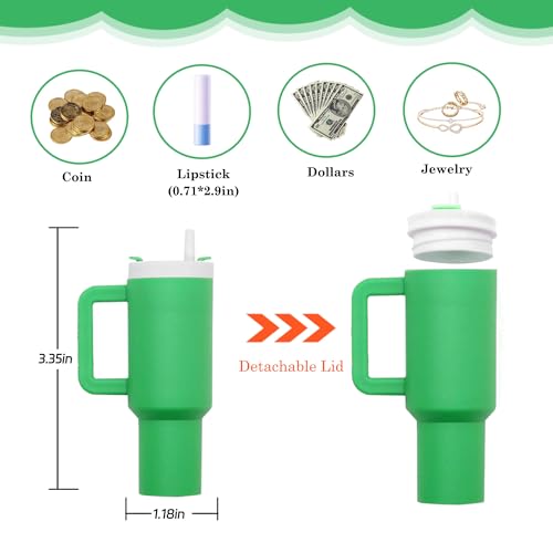 Image of Tote Bag Accessories for YETI Camino 20 /35 /50 Bogg Bags Pearl Bow Green