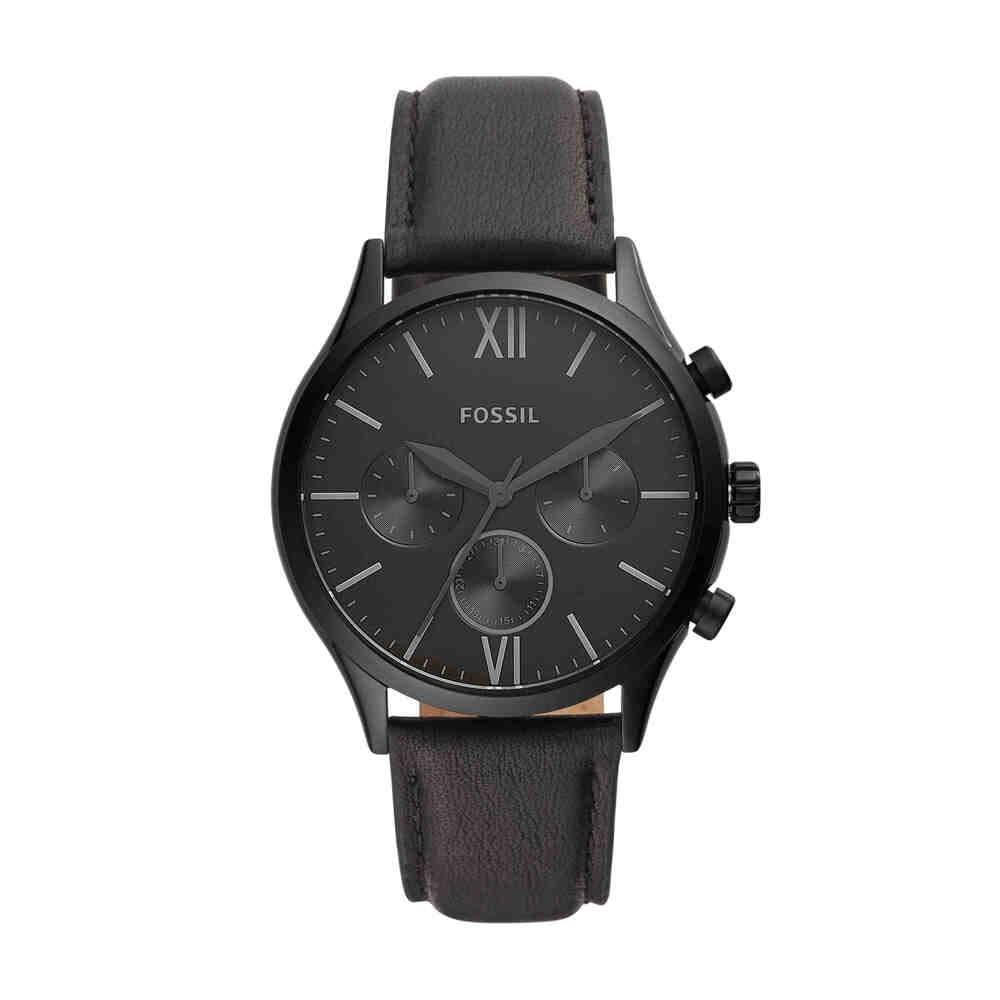 Fossil Chronograph Black Dial and Band Men's Stainless Steel Watch-BQ2364-image-36