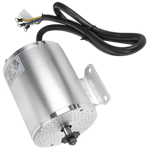 60V 2500W Brushless DC Motor MY1020 – 4500RPM High-Speed Motor with T8F 11T Sprocket for Scooter, Go Kart, ATV, UTV, Drift Trike, Quad, Mini Motorcycle DIY Projects (DC 60V 2500W 11T 4500RPM)