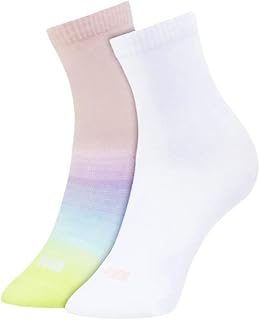 Kit 2X Pares Meia Feminina Cano Médio Ref 4970 Tam 34 a 39 - Puma