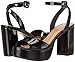 Chinese Laundry Women's Theresa Heeled Sandal, Black Patent, 6