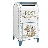 boite aux lettre fer forge Combinaison créative de fonctionnalité et de décor: non seulement une boîte aux lettres, mais une œuvre d'art décorative. L'élégant style vintage rural donne à votre maison un charme nostalgique et une utilisation pratique