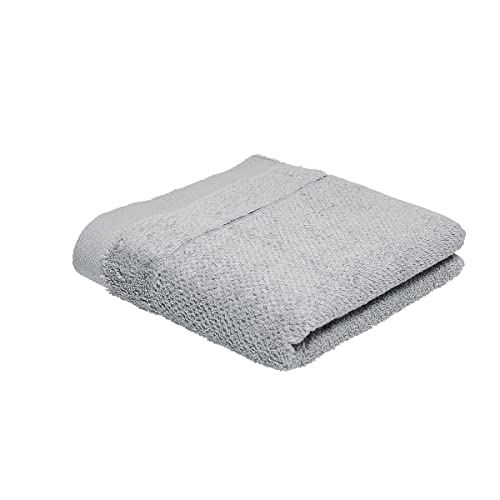 TODAY Serviette De Bain Organic en Coton Bio - Gris Acier - 50 X 90 Cm
