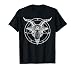 Pentagram Tshirt - Baphomet Satanist Goat Tee - Stay Weird