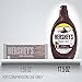 HERSHEY'S Zero Sugar Chocolate Syrup Bottles, 17.5 oz (6 Count)