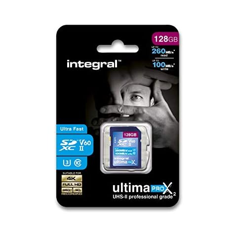 Integral Carte Mémoire 128GB UHS-II Cover