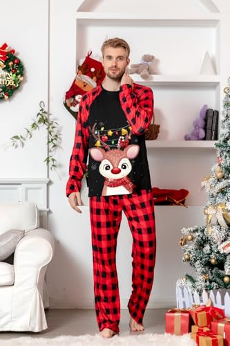 Umeyda Matching Pajamas Sets - Christmas Family Pjs4