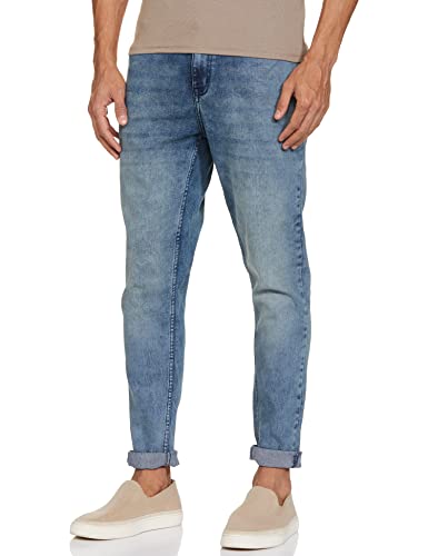 Amazon Brand - Symbol Men's Stretch Jeans (S2-SY-CR-20_Indigo 5_30) Amazon Brand - Symbol Men's Stretch Jeans (S2-SY-CR-20_Indigo 5_30)