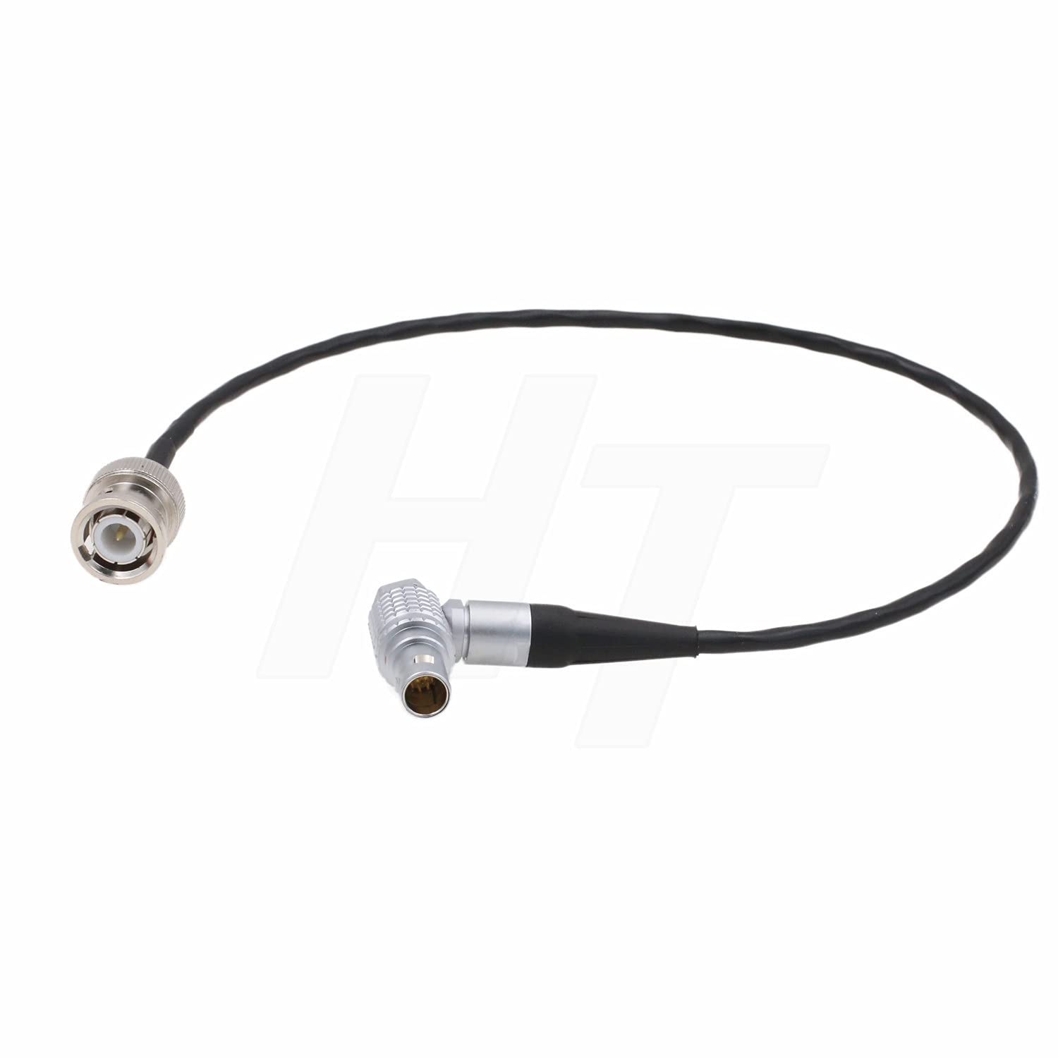 HangTon BNC EXT 9 Pin Right Angle Timecode Sync Cable for RED KOMODO 6K and V-RAPTOR 8K Camera 25CM, BNC 25CM - Image 4
