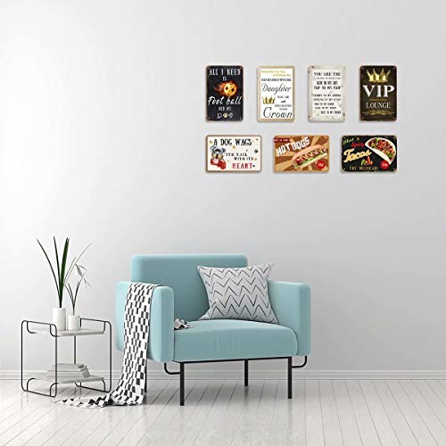 Vintage Metal Tin Signs - Vip Lounge - Aluminum Sign For Bar Cafe Home Pub Garage Bathroom Hotel Door Wall Decor Art #TOP6