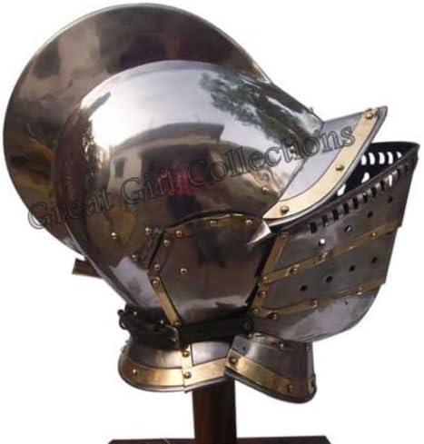 Burgonet European helmet medieval armor ancient roman