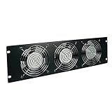 Tripp Lite SRFAN3U Rack Enclosure Cabinet Fan Panel Airflow Management 120V 3URM