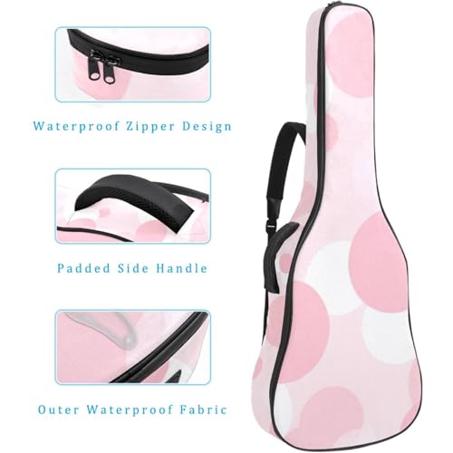 Housse pour guitare 104 cm rembourrée pour éviter les rayures