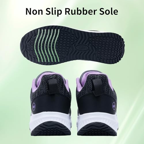 Image of Gyeice Women's Walking Shoes Arch Support Orthotic Breathable Tennis Sneakers for Plantar Fasciitis Pain Relief US 5.5-11