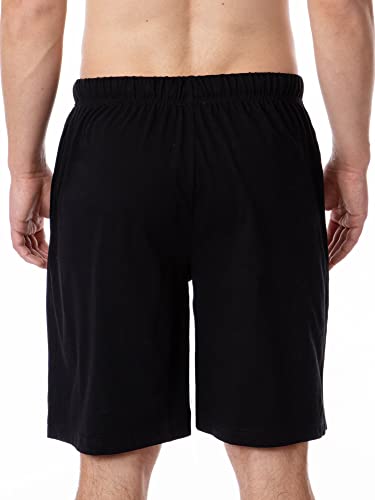 Shorts de pijama masculino Disney Toy Story Aliens The Claw is My Master Sleep, Preto, XXG