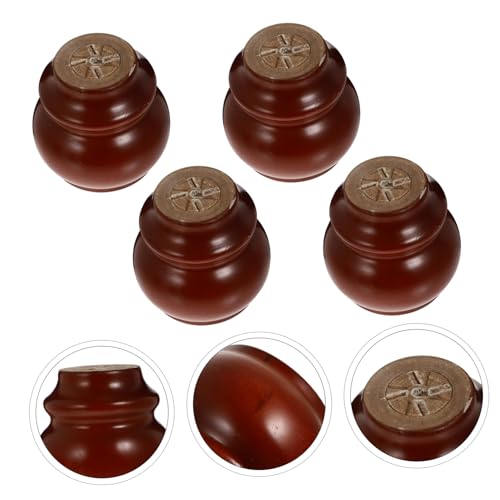 Patas para muebles de madera maciza juego de repuesto para mesas y sillones 5