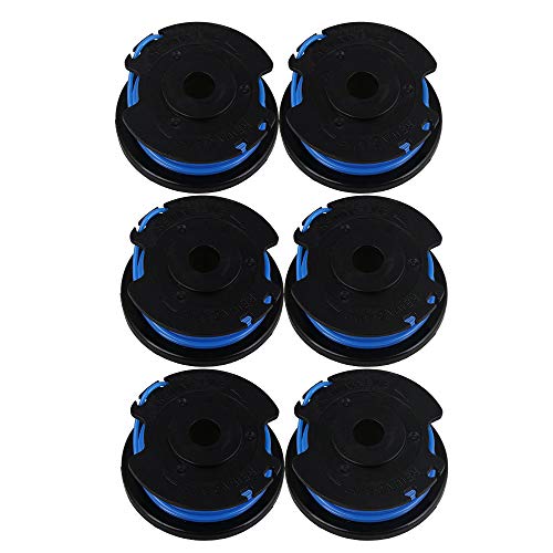 Yibuy 29252 Trimmer Spool Line Replacement for Greenworks 21062 21132 Set of 6