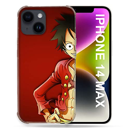 Coque iPhone 14 Plus One Piece Luffy - Évitez les rayures sur votre écran 6.7