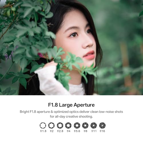 Image of VILTROX 75mm f /1.8 EVO XF-Mount Lens, AF 75mm F1.8 Large Aperture Autofocus APS-C Prime Lens Compatible with Fuji X-Mount Mirrorless Cameras X-A7 X-E3 X-H1 X-M1 X-PRO2 X-T2 X-T5 X-T50 X-S20 X-H2S