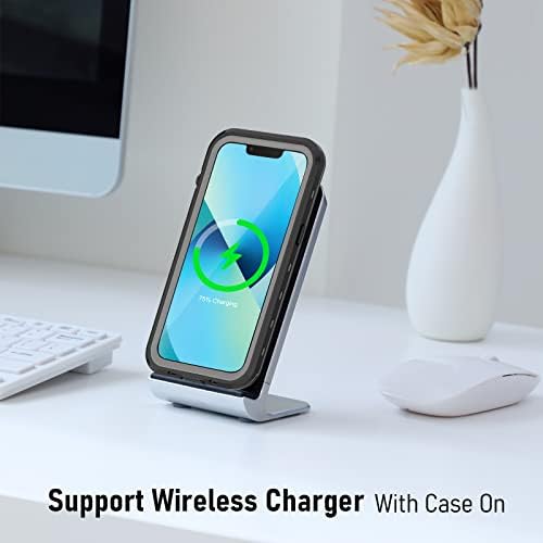 WIFORT Case for iPhone 13 IP68 Waterproof 360 Degree Full Body Protection, for iPhone 13 Case Shockproof Built in Screen Protector, Phone Case for iPhone 13 5G 6.1