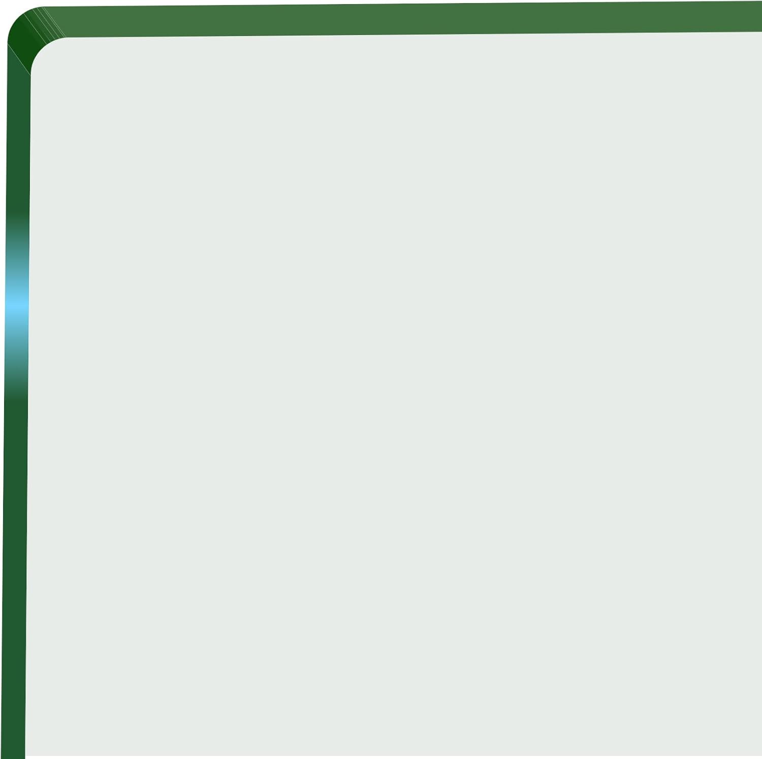 Dulles Glass 36 inch Square Glass Table Top - Tempered - 1/4" Thick Glass Surface, Safe Flat Polished, Eased Corners, Multipurpose for Dining Table, Patio, Coffee and End Table