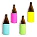 Bäng Läng Flaschenkühler für Bierflaschen und Dosen – (0,5l) – Langhaltende Kühle,Neon Colors 4stk.