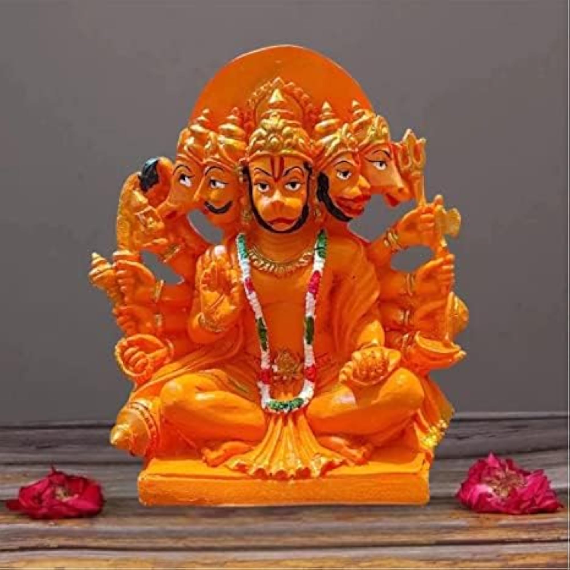 Resin Panchmukhi Hanuman Idol
