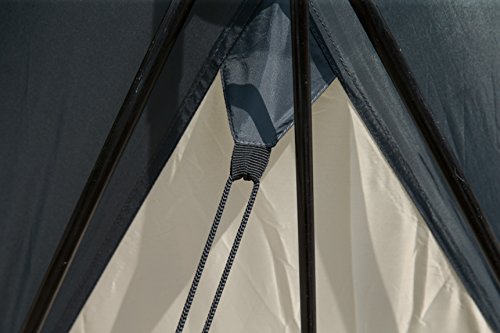 Bestway Lay- Z- Spa Pavillon, weiß- grau, 390 x 390 x 255 cm, 58460- 05-16