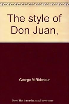 Paperback The style of Don Juan, (Yale studies in English) Book