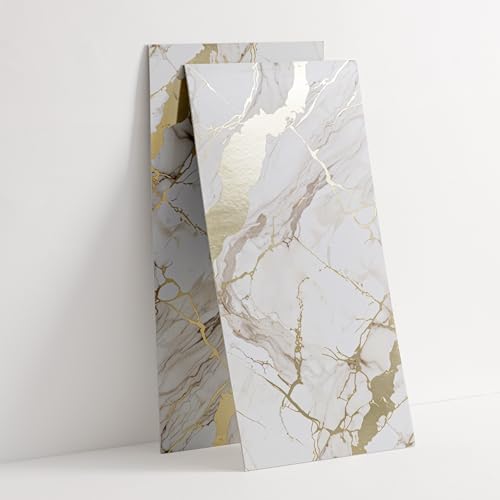 Haimin 3D Wall Panels Peel and Stick Marble Look Tile Backsplash, 20 Pack