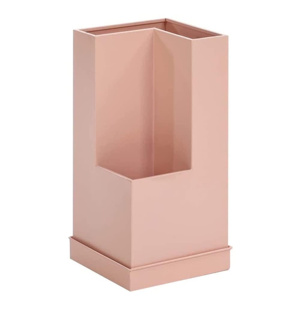 FCXWEVR Metal Geometric Umbrella Stand with Drip Tray Multifunctional Umbrella Holder and