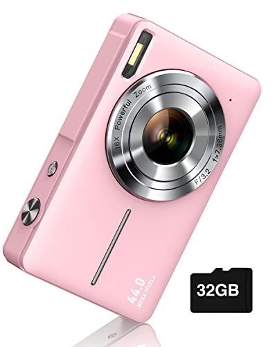 Digital camera FHD 1080P point and shoot with 16X zoom
