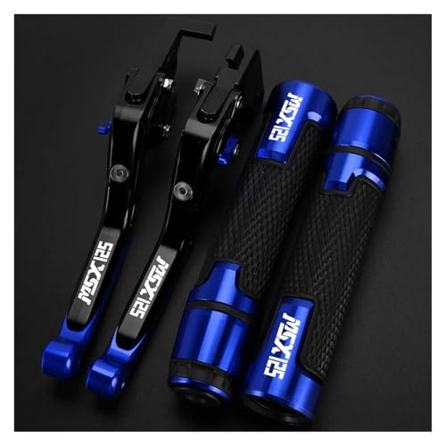 Guidon MSX 125 leviers réglables CNC pour améliorer le confort de pilotage