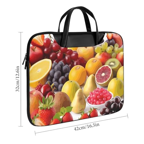 Bolso Bandolera para Laptop 16.5 Pulgadas Frutas Frescas miniatura 3