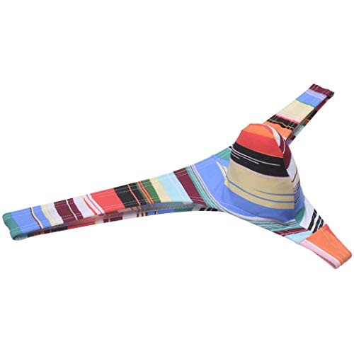 OROCOJUCO Men's Bulge Thog Underwear Exclusive Contest Posing T-back Hipster Bikini G-string3