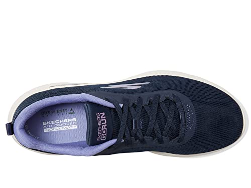 Image of Skechers Women's GO Run LITE-Quick Stride Sneaker, Navy /Lavender, 9