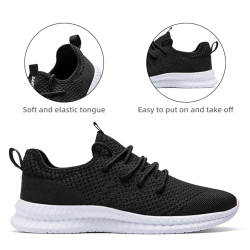 Image of Running Shoes for Women Slip On Tennis Walking Sneakers Sport Fashion Casual Workout Gym Athletic Hiking Nurse Non Slip Lightweight Breathable Trainers