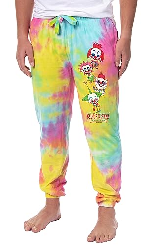 INTIMO Killer Klowns from Outer Space Movie Mens' Sleep Jogger Pajama Pants For Adults