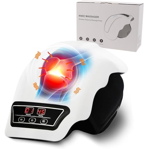 La Mejor Selección de Rodillos que Puedes Comprar On-line. 48 Masajeador de rodilla, Knee Relief Masajeador de Rodilla con Calefacción por Radio, Rodillera Masaje con luz roja y terapia de amasamiento para aliviar el dolor de rodilla,...
