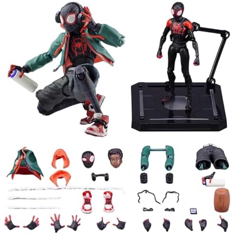 Yobeyi Marl Legends Gamerverse 6 Inch Miles Morales Action Figure - Movie Series - Miles Morales Cover