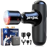 Mini Massage Gun with Heat and Cold Therapy, Bob and Brad Q2 Pro Pocket-Sized Deep Tissue Muscle Massage Gun with Carry Case, Ultra Quiet Portable Percussion Massager for Pain Relief Recovery
