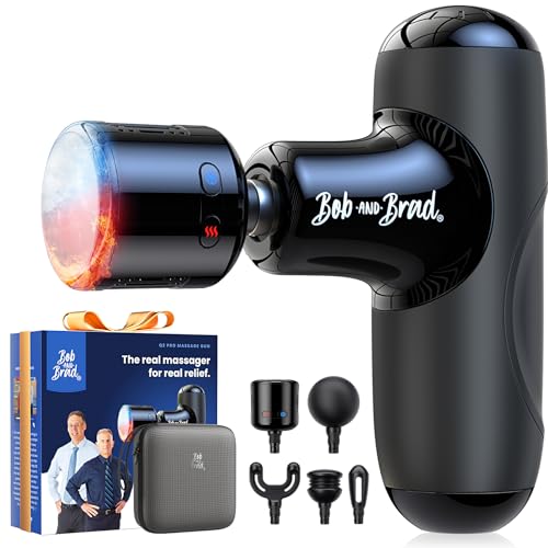 BOB AND BRAD Q2 Pro Mini Massage Gun with Heat and Cold for Muscle Recovery