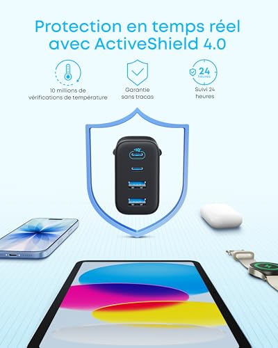 Chargeur Anker Zolo 4 ports - vue 7