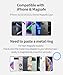 MaserWeller Car Phone Holder for Toyota RAV4 2019-2025 Accessories 7/8-Inch Screen Fixed Clip, 360° Rotation Smart Phone Mount Compatible with MagSafe, Cell Phone Holder That Does Not Affect Air Vent