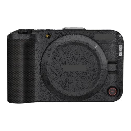 Autocollant Canon EOS R50 film protection vinyle noir brillant anti-rayures pour boîtier