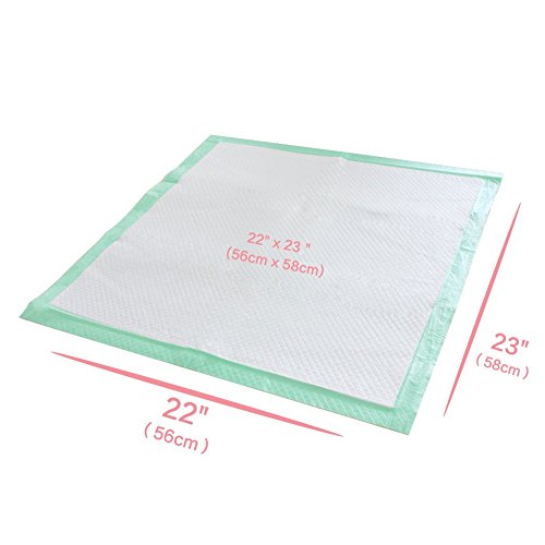 Thxpet Puppy Pads Super Absorbent Leak-Proof 100 Count Dog Pee Training Pads 22 x 23 inch