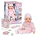 Produktbild BABY born Annabell 43 cm - Weiche Babypuppe mit 7 elektronischen Funktionen & Sound - Geeignet für Kinder ab 3 Jahren - Puppe inkl. Zubehör - Benötigt Batterien