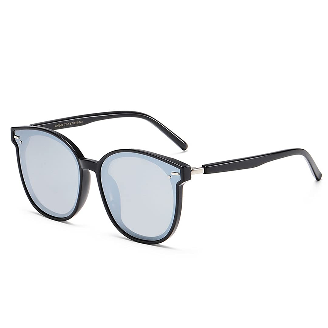 Lunettes de soleil femmes surdimensionnées dégradé au design crapaud élégant