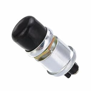 Pulchra 12V 60Amps Waterproof Car Boat Ignition Push Button Starter Switch Heavy Duty Starter Ignition Switch Starter Switch