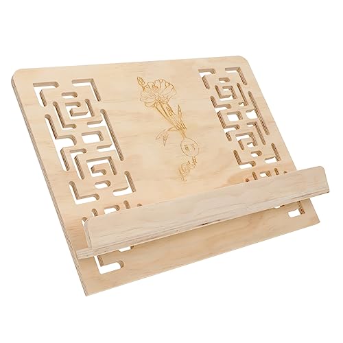 ifundom Portable Music Score Stand Desktop Tablet Holder Lightweight Detachable Design for Easy Angle Multi Functional Use for Books and Music Scores